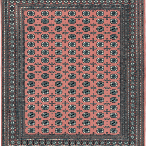 Bukara Handmade Rug — 250 × 300 cm (Label 144) — close crop from its refreshed studio visualisation.