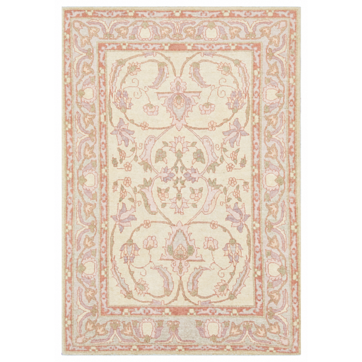 Chobi Handmade Rug — 147 × 220 cm (Label 170) — complete rug on a square white canvas, including every edge and fringe, from its refreshed studio visualisation.