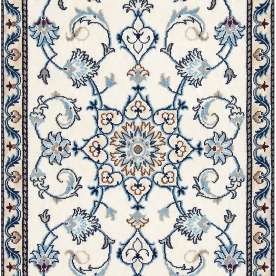 Nain Handmade Runner — 79 × 290 cm (Label 181) — close crop from its refreshed studio visualisation.