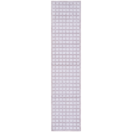 Indian Wool Handmade Runner — 75 × 345 cm (Label 201) — complete rug on a square white canvas, including every edge and fringe, from its refreshed studio visualisation.