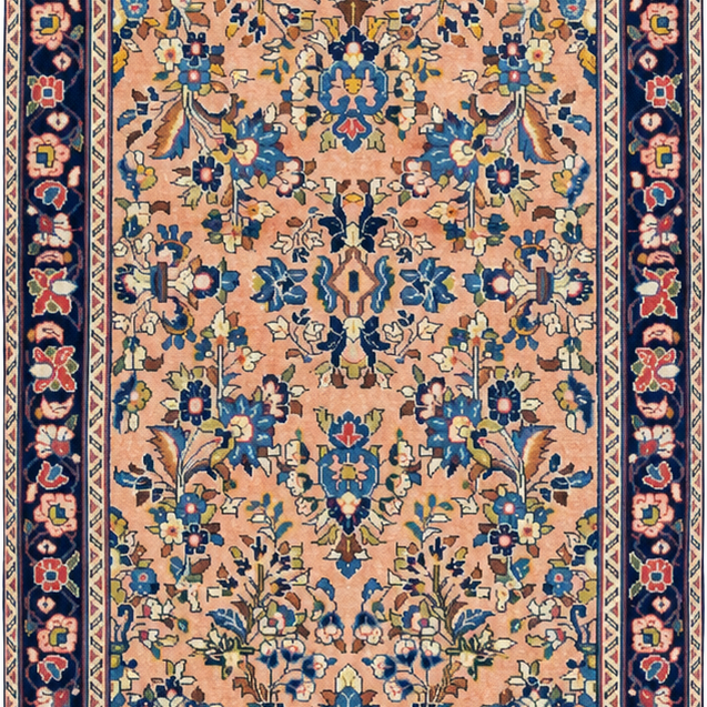 Sarouk Handmade Runner — 85 × 260 cm (Label 228)