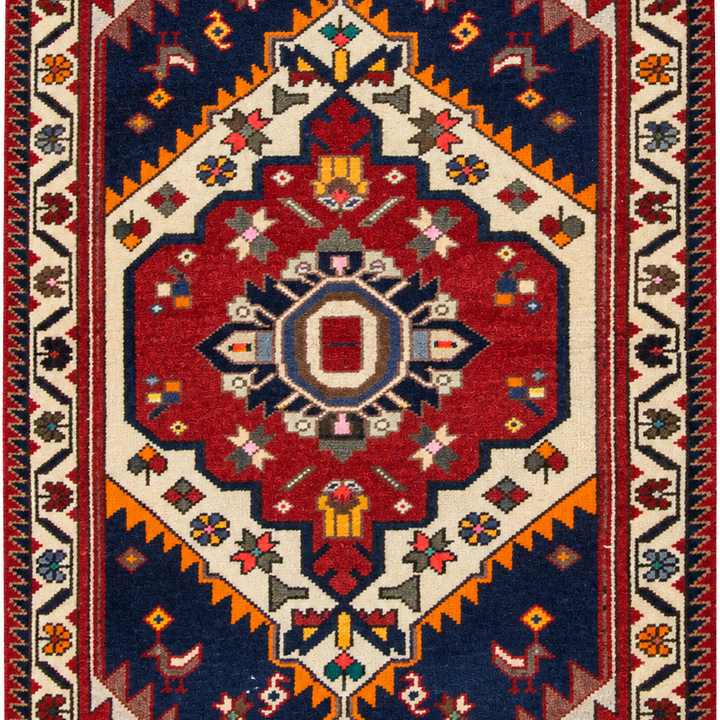 Baktiari Handmade Rug — 72 × 123 cm (Label 241)