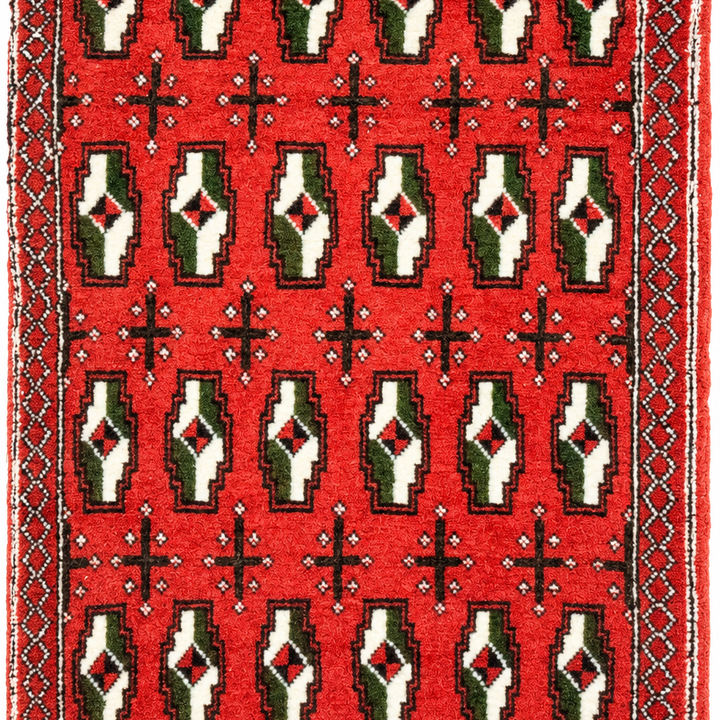 Turkoman Handmade Rug — 40 × 60 cm (Label 345)