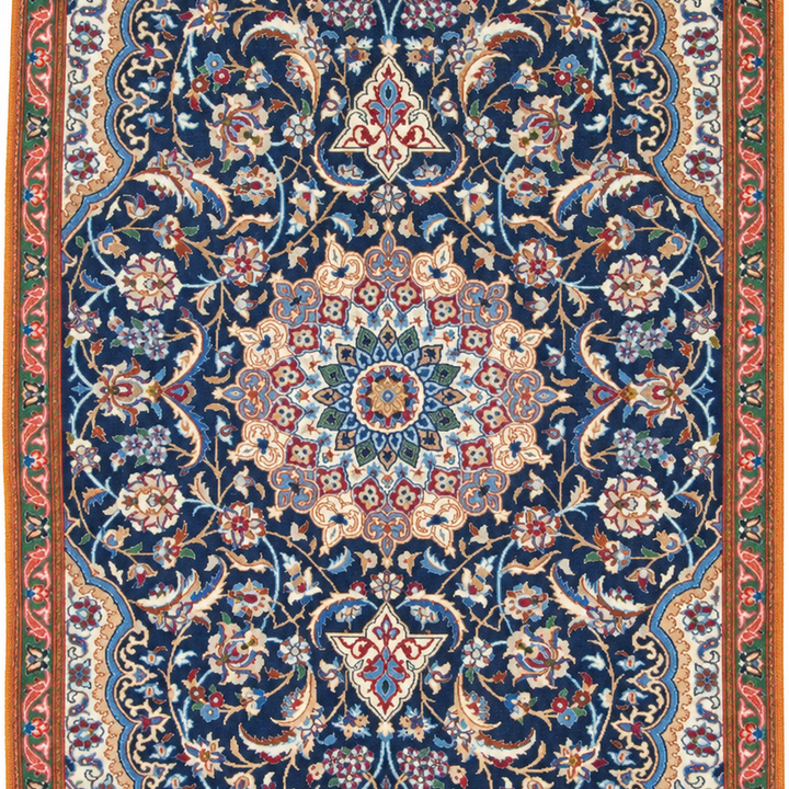 Nain Old Bleu Handmade Rug — 142 × 253 cm (Label 352)