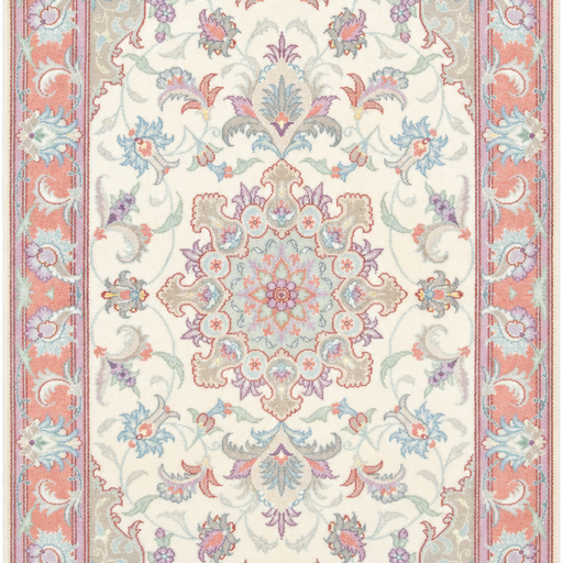 Tabriz Naks Handmade Rug — 90 × 150 cm (Label 371) — close crop from its refreshed studio visualisation.