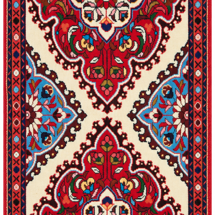 Sarouk Handmade Runner — 75 × 200 cm (Label 397)