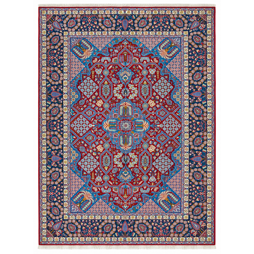 Tabriz Handmade Rug — 300 × 400 cm (Label 470) — complete rug on a square white canvas, including every edge and fringe, from its refreshed studio visualisation.