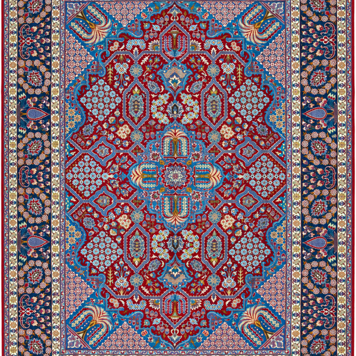 Tabriz Handmade Rug — 300 × 400 cm (Label 470) — close crop from its refreshed studio visualisation.