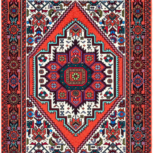 Bidjar Handmade Rug — 65 × 80 cm (Label 481) — close crop from its refreshed studio visualisation.