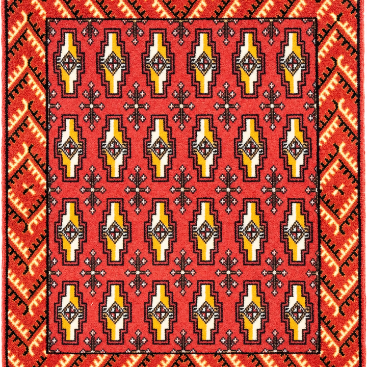 Turkoman 50r Handmade Rug — 63 × 78 cm (Label 482)