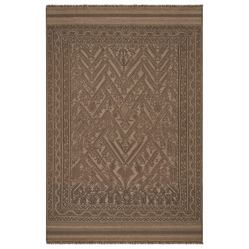 Sumak Handmade Rug — 190 × 260 cm (Label 546) — complete rug on a square white canvas, including every edge and fringe, from its refreshed studio visualisation.