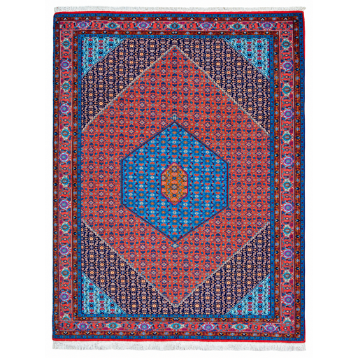 Bidjar Handmade Rug — 300 × 380 cm (Label 566) — complete rug on a square white canvas, including every edge and fringe, from its refreshed studio visualisation.