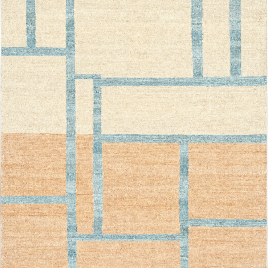 Chobi Handmade Rug — 102 × 163 cm (Label 86) — close crop from its refreshed studio visualisation.