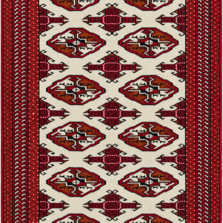 Turkoman Handmade Rug — 101 × 143 cm (Label 89)