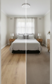 small bedroom before and after 