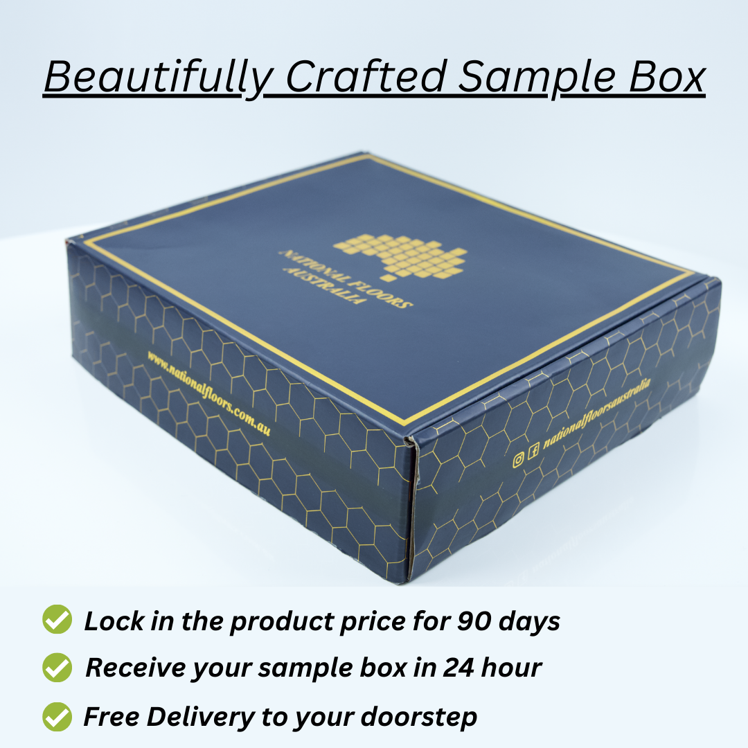 100% Water proof Hybrid Flooring Sample pack-Luxury SPC Vinyl (8.5mm Hybrid)