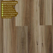 100% Water proof Hybrid Flooring Sample pack-Luxury SPC Vinyl (Top 3 Sellers) - National Floors