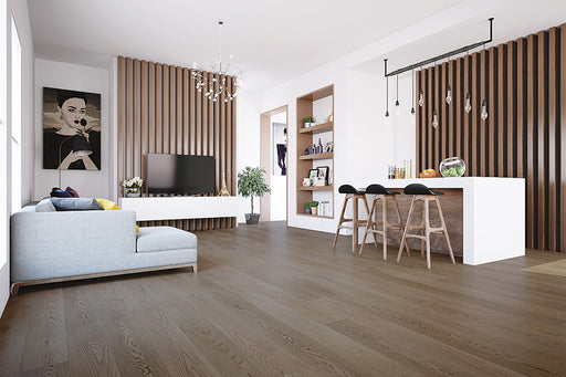 Grey Pigeon Wild Oak Linwood Engineered Flooring (ETM521) - National Floors