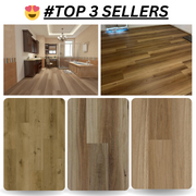 100% Water proof Hybrid Flooring Sample pack-Luxury SPC Vinyl (Top 3 Sellers)
