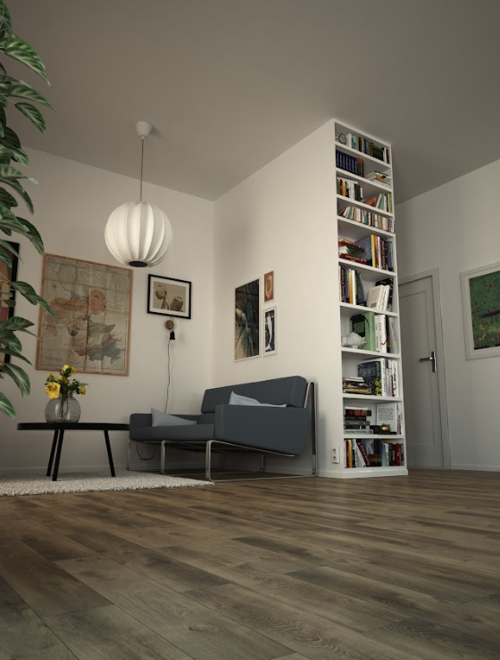 Linen Oak 7mm Hybrid Flooring (HCW35)