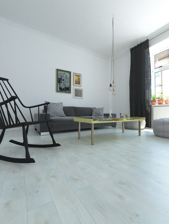 Pearl Oak 7mm Hybrid Flooring (HCW37)
