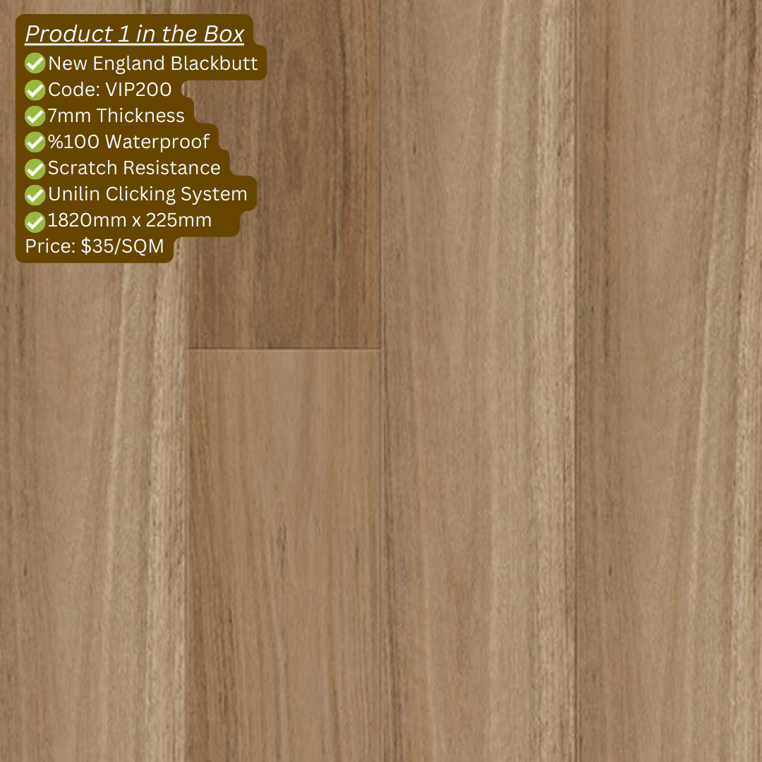 100% Water proof Hybrid Flooring Sample pack-Luxury SPC Vinyl (Top 3 Sellers)