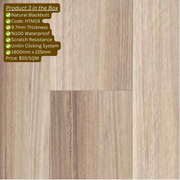 100% Water proof Hybrid Flooring Sample pack-Luxury SPC Vinyl (10mm Hybrid Pack) - National Floors