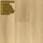 100% Water proof Hybrid Flooring Sample pack-Luxury SPC Vinyl (10mm Hybrid Pack) - National Floors