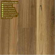100% Water proof Hybrid Flooring Sample pack-Luxury SPC Vinyl (10mm Hybrid Pack) - National Floors