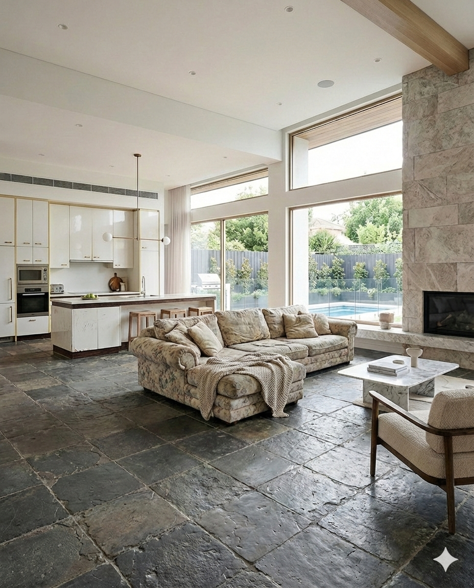 Room inspiration: tiled floor